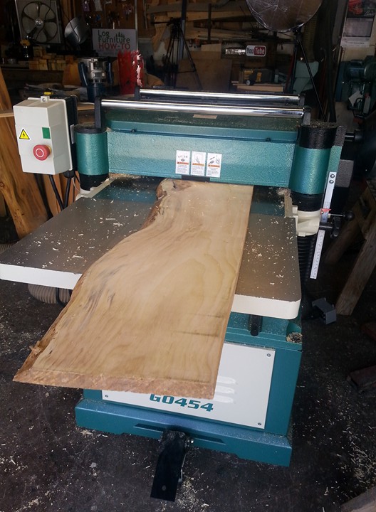 Big wood shop planer machine